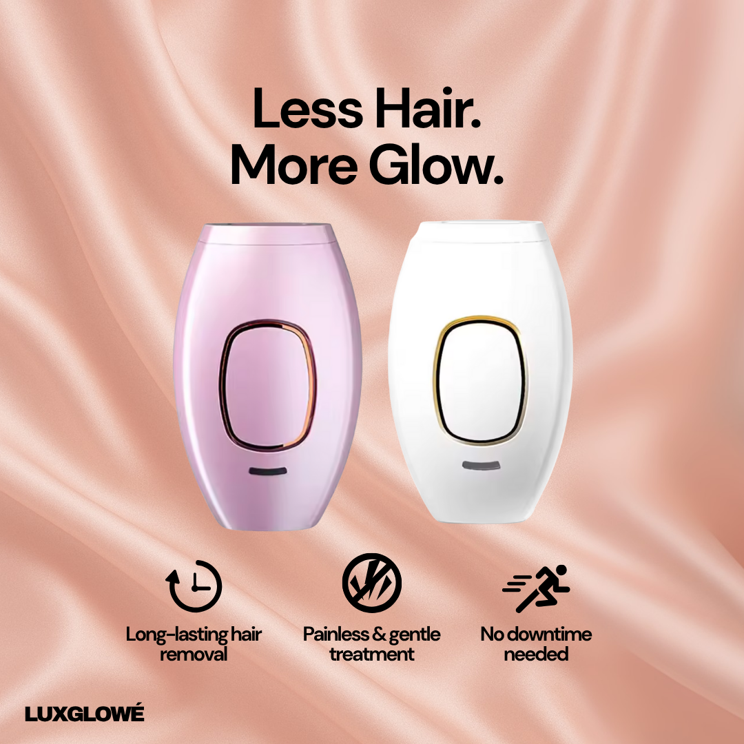 LuxGlowé IPL Hair Removal Device
